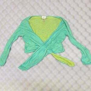 Y2K cropped cardigan